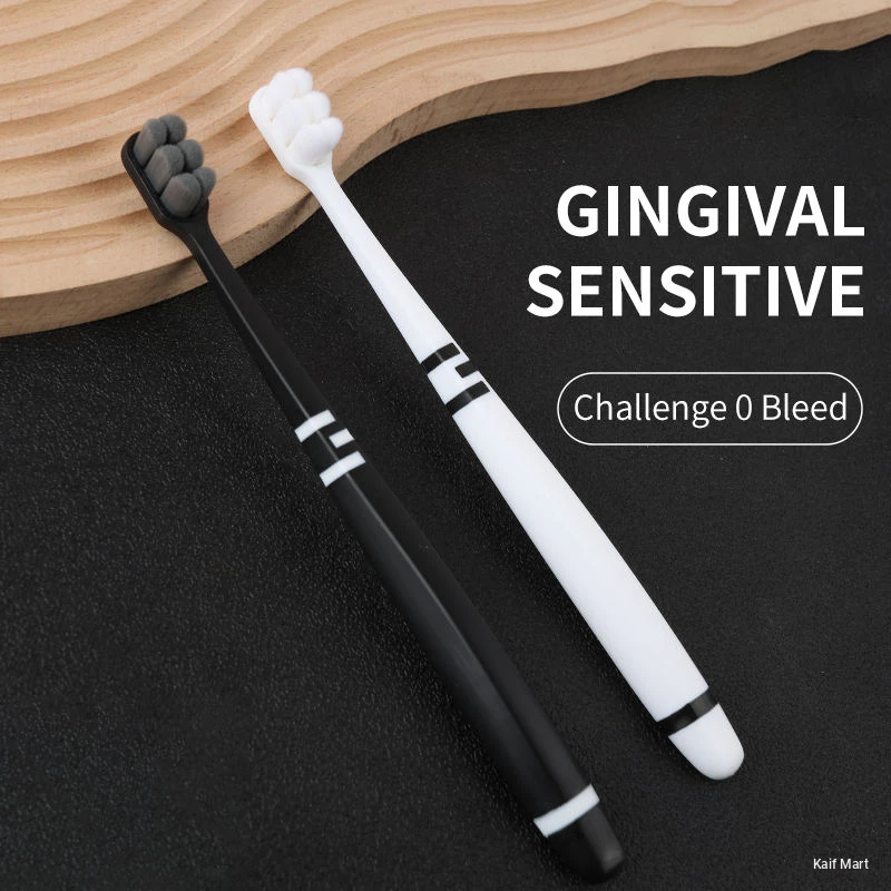 3 pcs Combo Extra Soft Toothbrush 10000 Bristle for Sensitive Gums