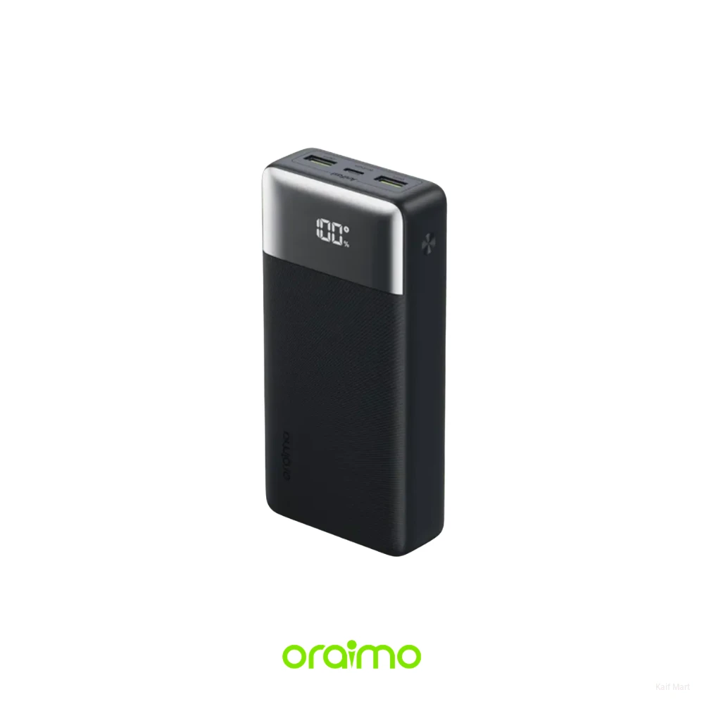 Oraimo PowerNova Q21 20,000mAh | 22.5W PD 3.0 Fast Charge & Display