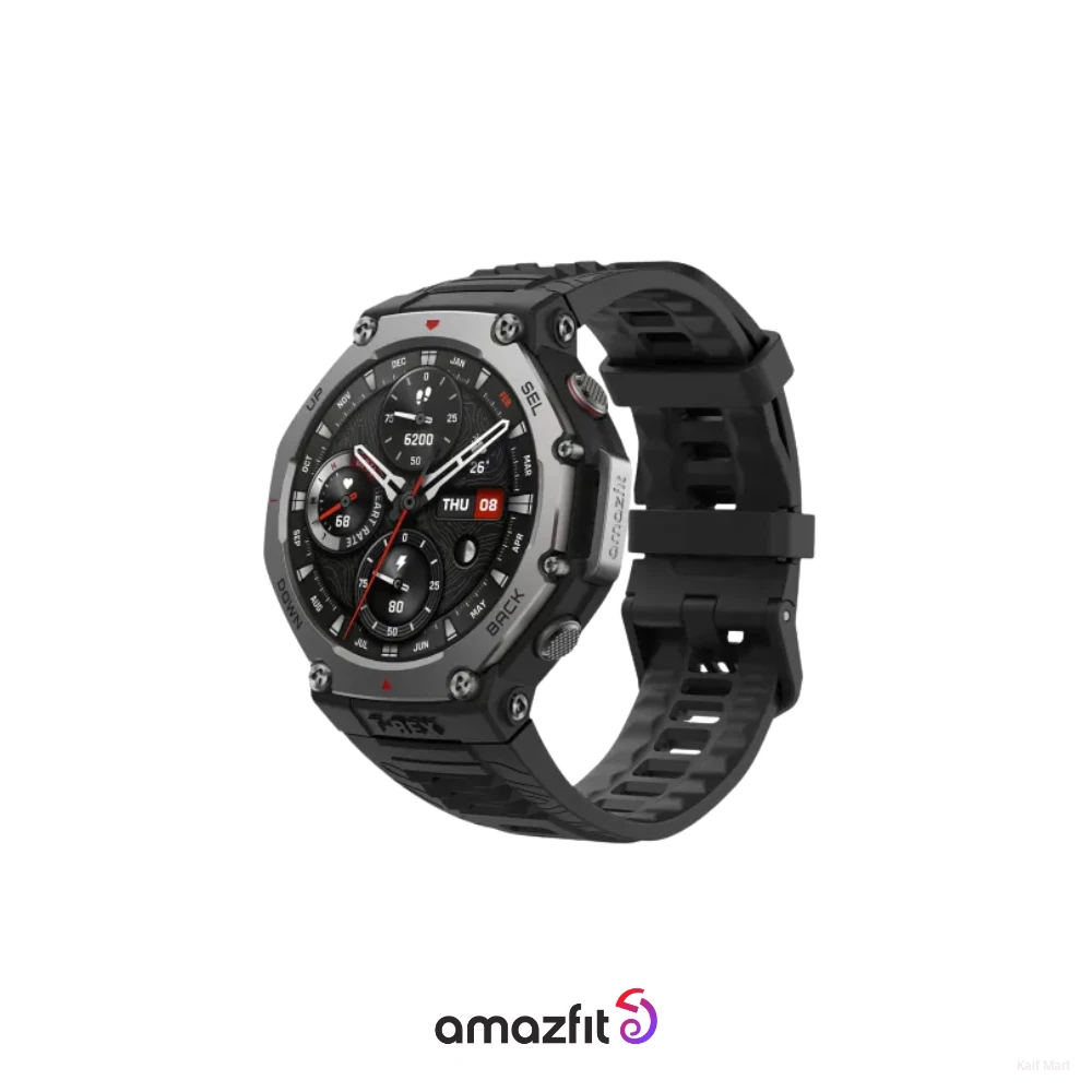 Amazfit T-Rex 3 Smartwatch | 1.5" AMOLED, 10 ATM & Dual-Band GPS