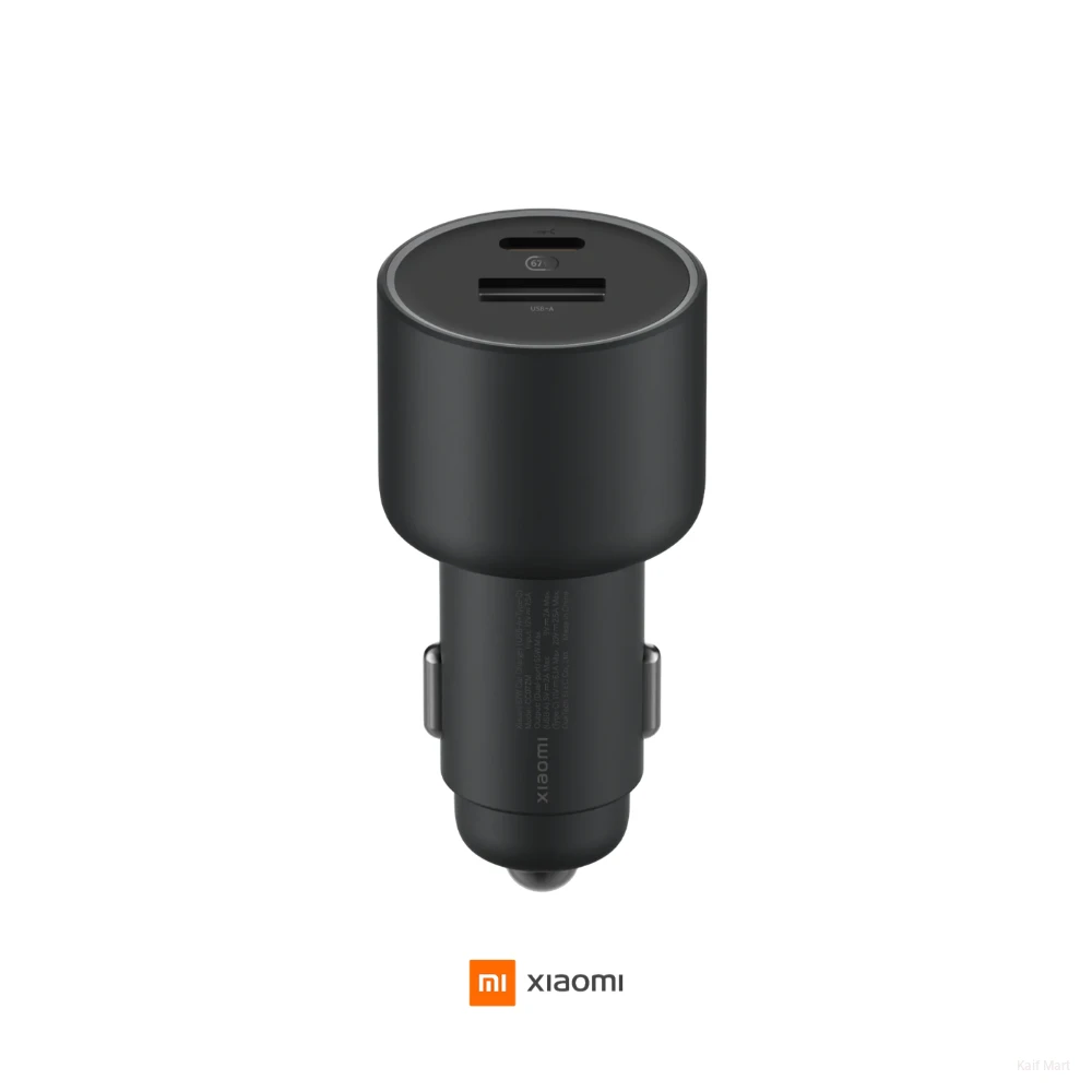 Xiaomi Mi 67W Car Charger | 67W Max Type-C & USB-A Fast Charge