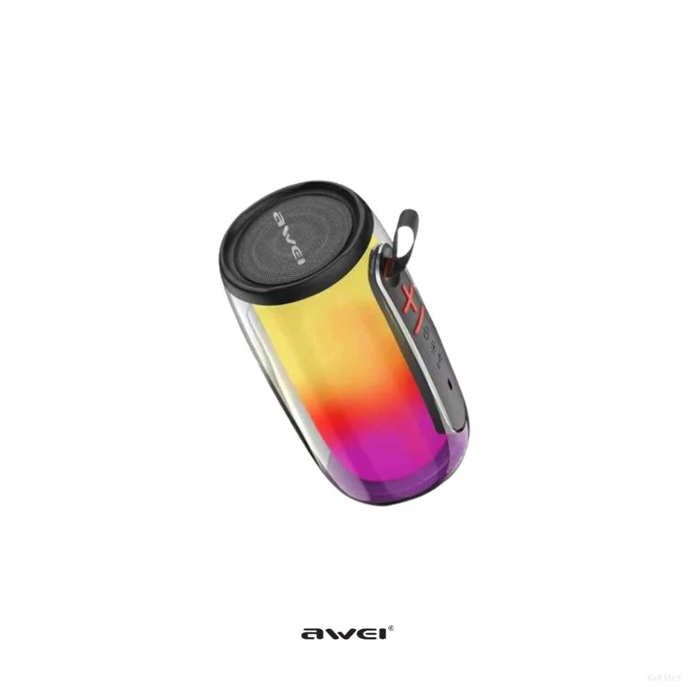 Awei Y528 Portable RGB Speaker | HiFi Stereo & 360° Light Show