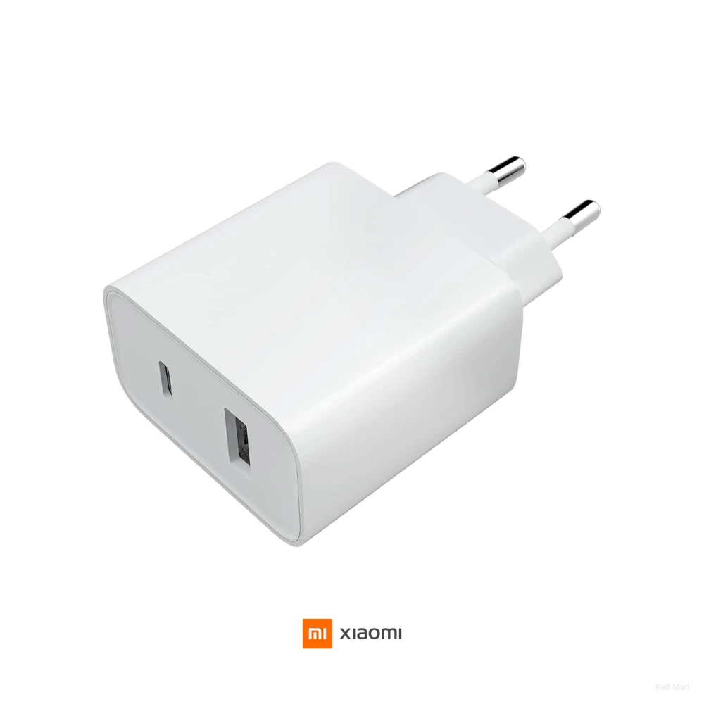 Xiaomi Mi 33W Dual Port Charger | USB-C PD & USB-A Fast Charge