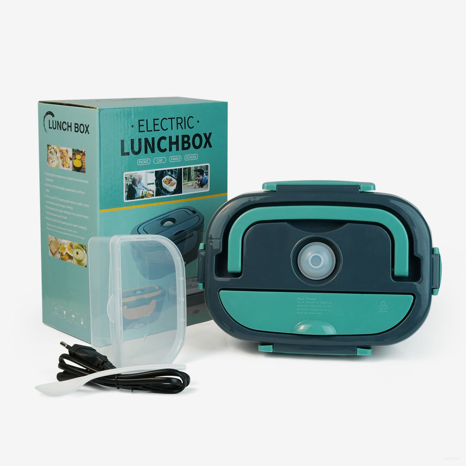 Original Electric Lunch Box 2 in 1 Portable Food Warmer Heater Lunch Box