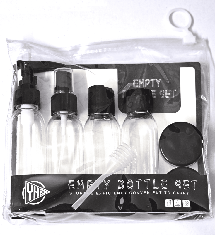 Travel Kit Empty Bottle 5pcs Set
