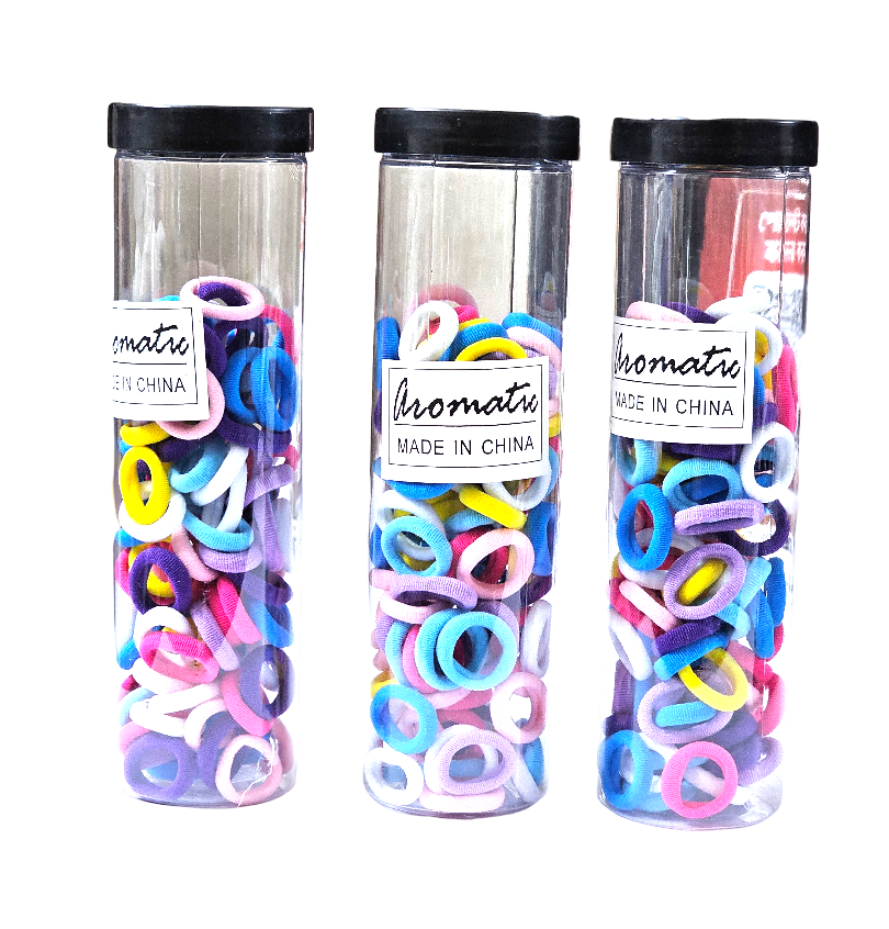 100 Pcs Colorful Rubber Hair Band Best Quality