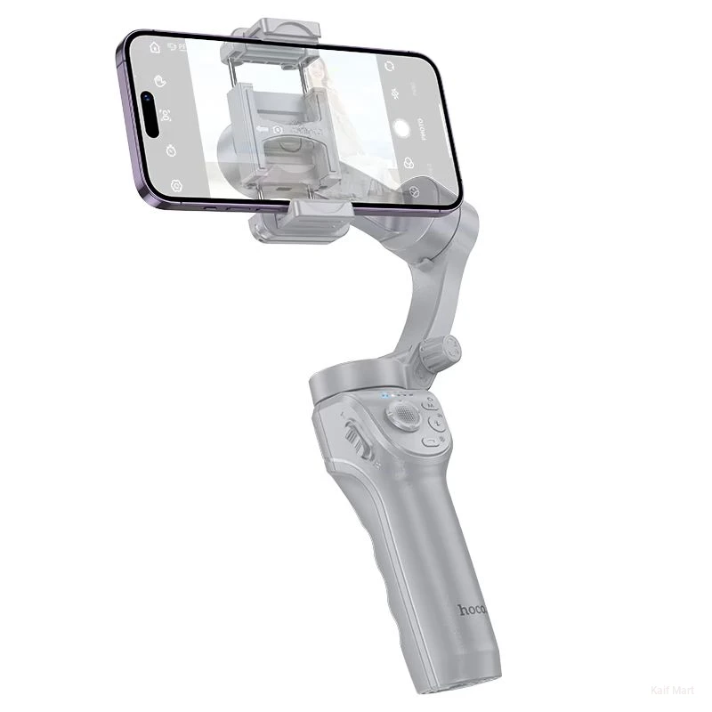 Hoco K24 3-Axis Smart Gimbal Selfie Stick with AI Tracking