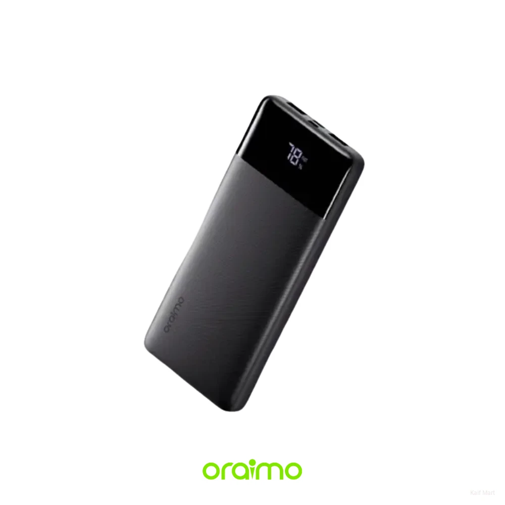 Oraimo Toast 22.5 (OPB-7100Q) 10,000mAh | 22.5W Fast Charge & LED Display