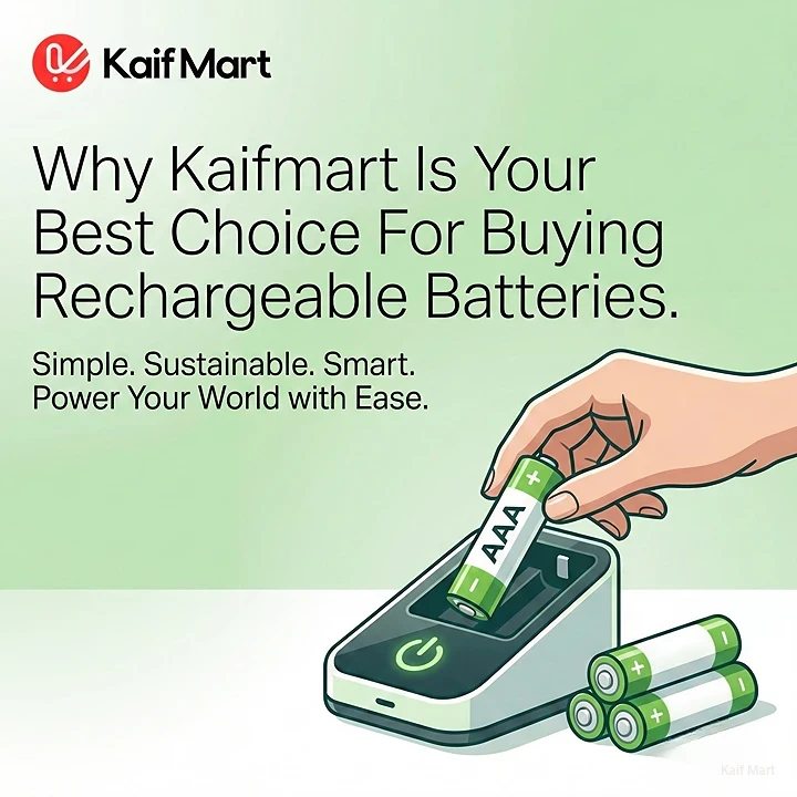 Why Kaifmart Is Your Best Choice For Buying Rechargeable Batteries