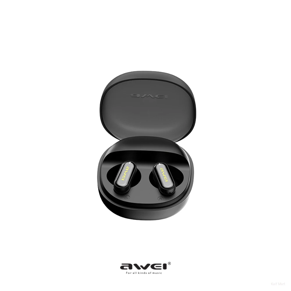Awei T76 TWS Earbuds | LED Digital Display & Bluetooth 5.3