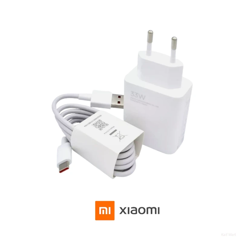 Xiaomi 33watt charger with cable