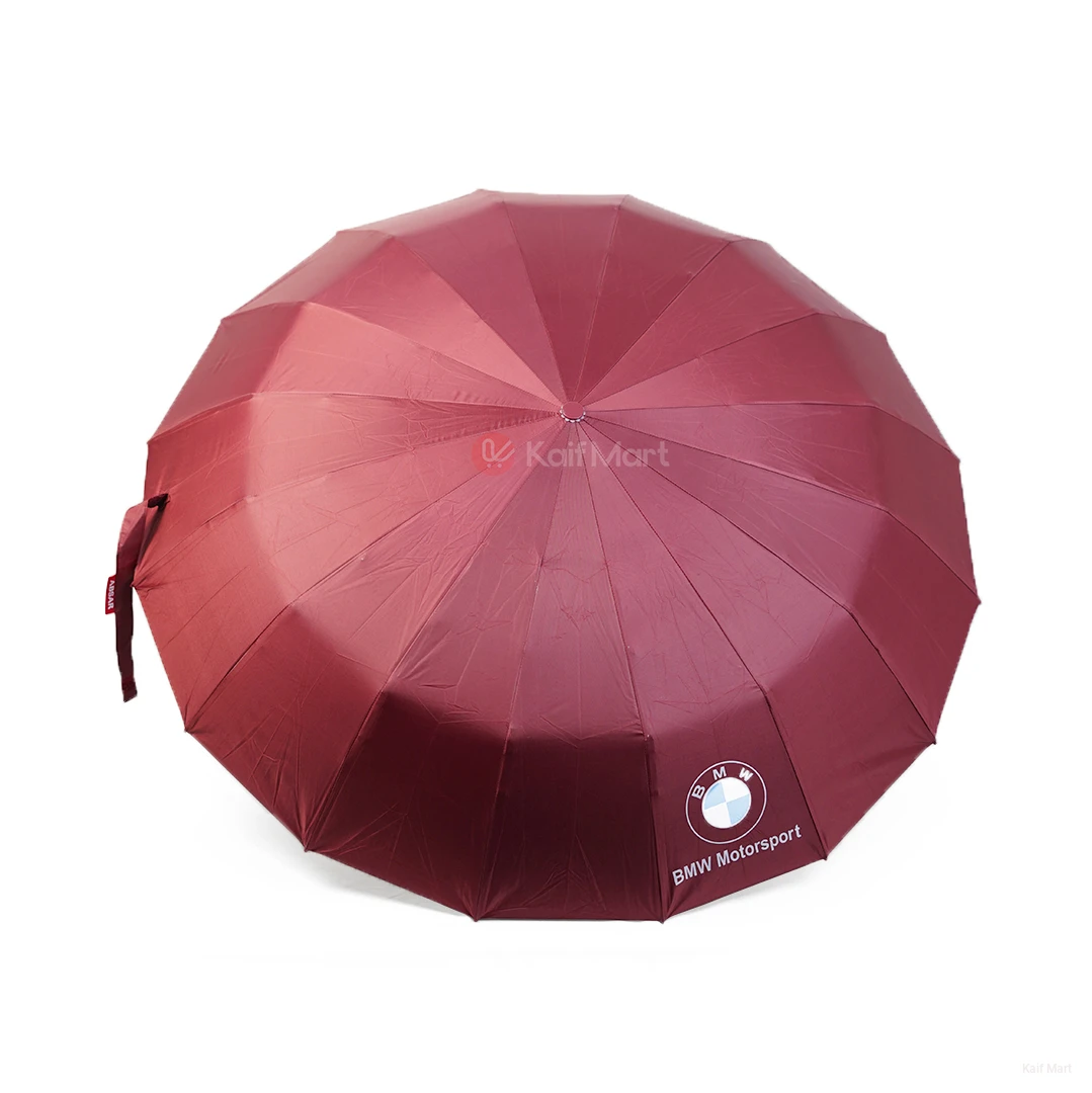 BMW Umbrella 16 Ribs Windproof (Fibre Inner Ribs 6:5) - Multicolor