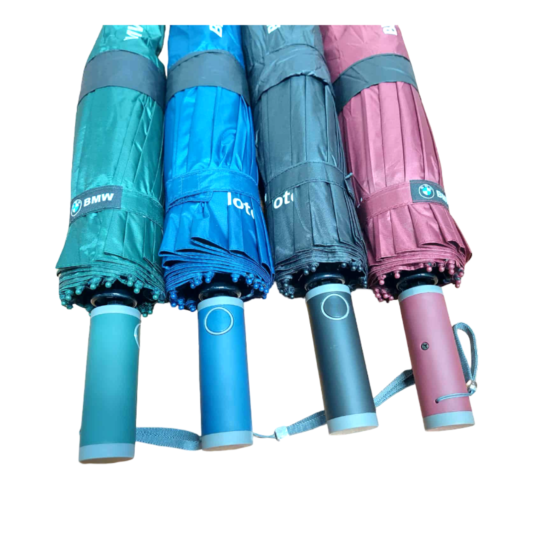 BMW Umbrella 16 Ribs Windproof (Fibre Inner Ribs 3:1) - Multicolor