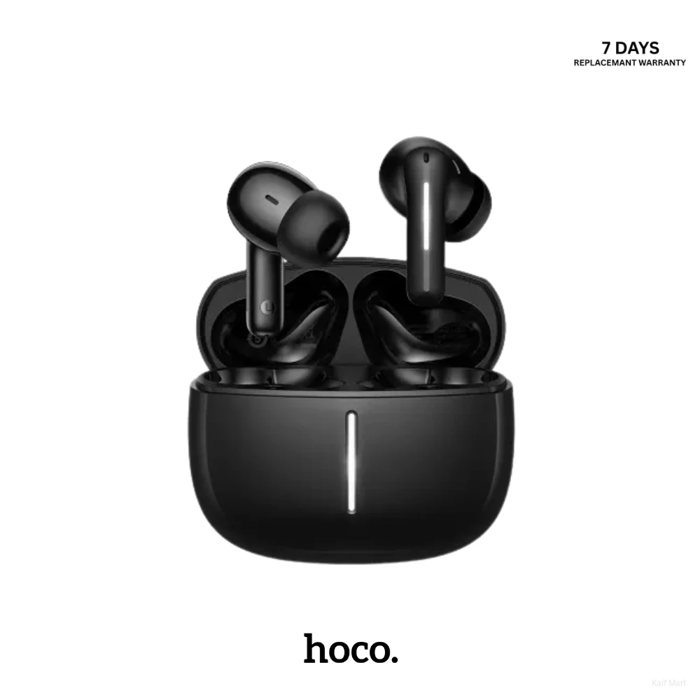 Hoco EQ34 Plus Wireless Earbuds | Hybrid ANC & Bluetooth 5.4