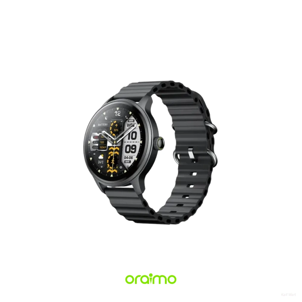 oraimo Watch 5R Pro Smartwatch | AMOLED & Bangla Language Support