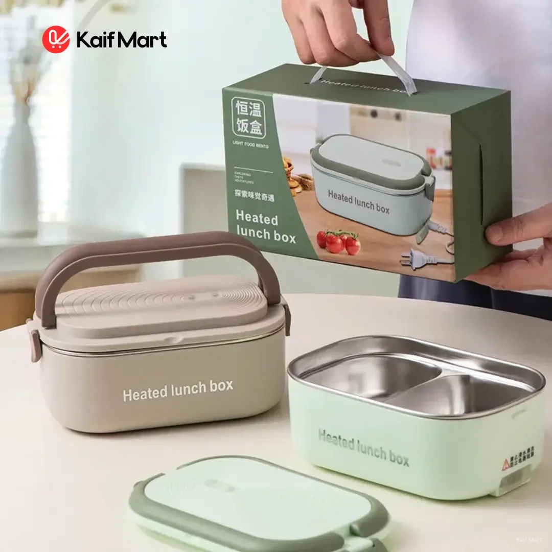 Portable Food Warm Electric Heated Lunch Box