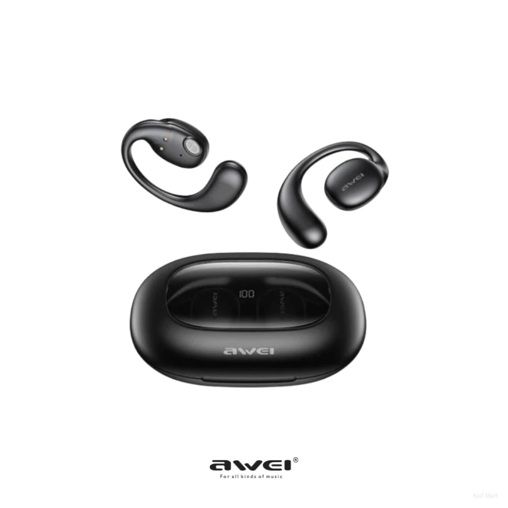 Awei T80 Air Conduction Earbuds | Open-Ear Safety & Bluetooth 5.3