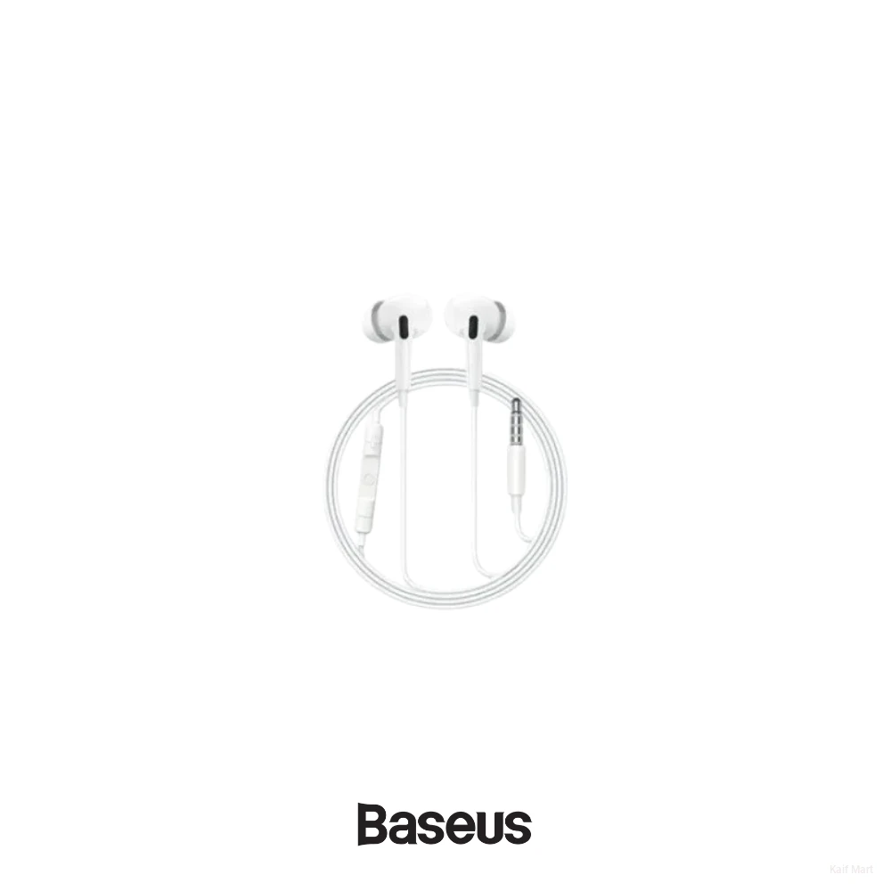 Baseus Encok H18 3.5mm Earphones | Ergonomic In-Ear & MEMS Mic