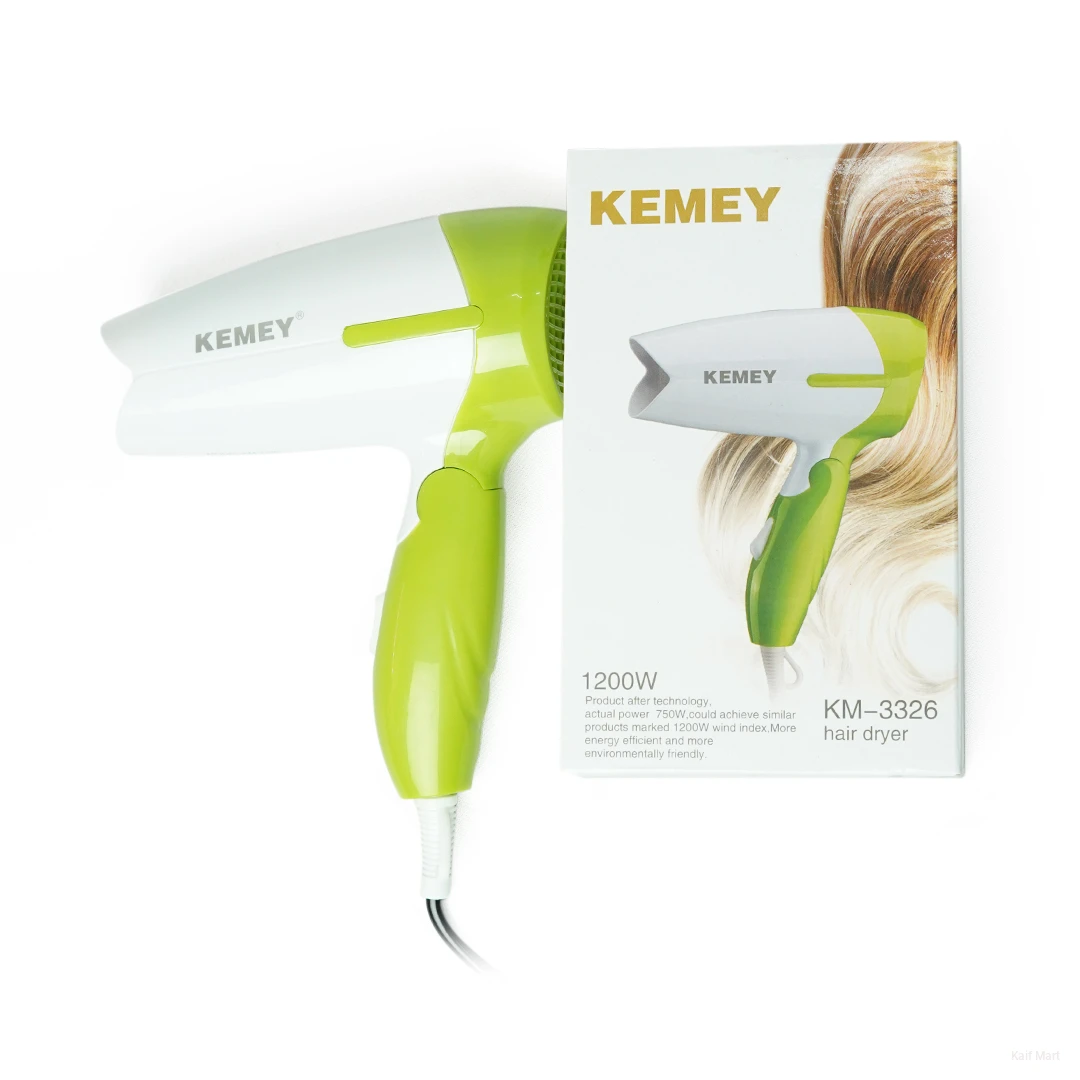 Kemey KM-3326 Super shape Hair Dryer 1200W