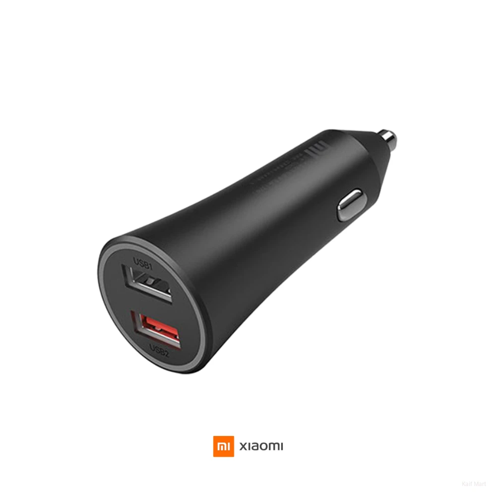 Xiaomi Mi 37W Dual Port Car Charger | 27W Single Port Fast Charge