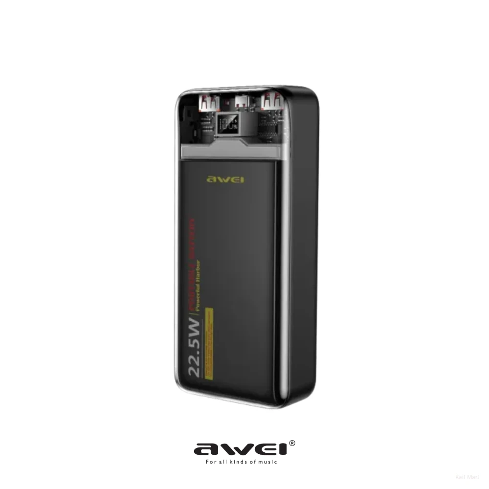 Awei P78K 20000mAh Power Bank | 22.5W PD Super Fast Charging