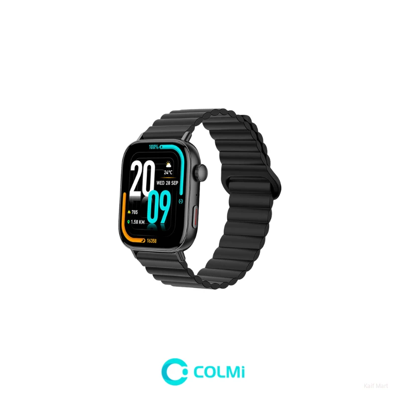 "Colmi C8 Max Magnetic Silicon Strap Smartwatch