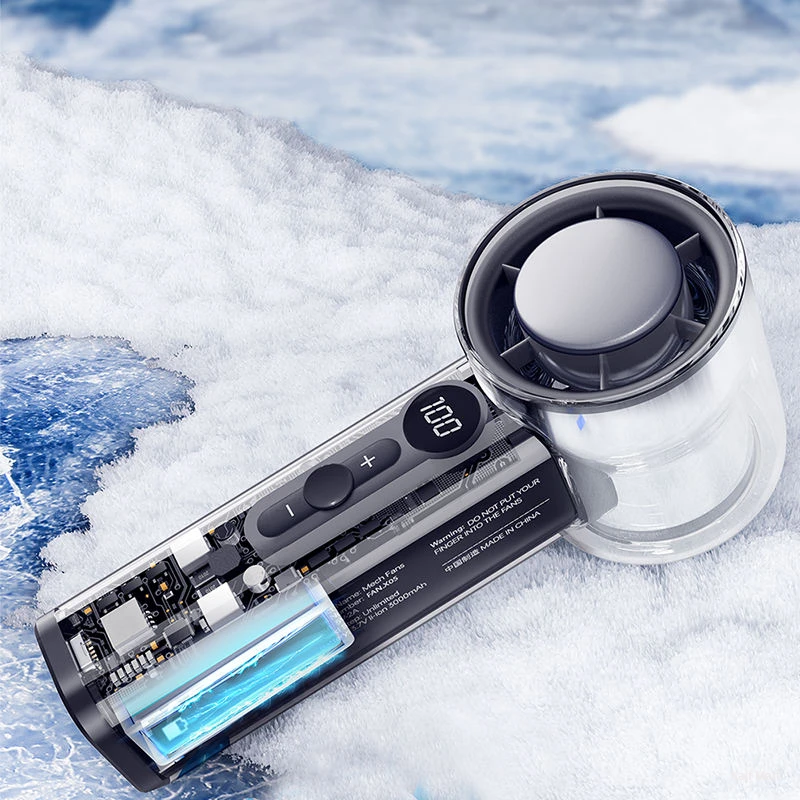 X05 Handheld High-Speed Cooling Fan 3000mAh Rechargeable Battery