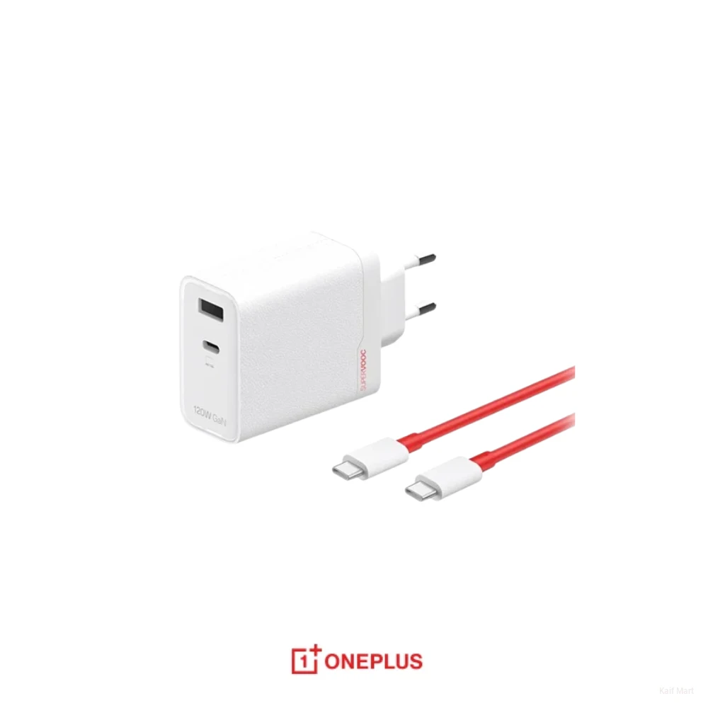 OnePlus 100W SuperVOOC Dual Port GaN Charger | Original Fast Charging