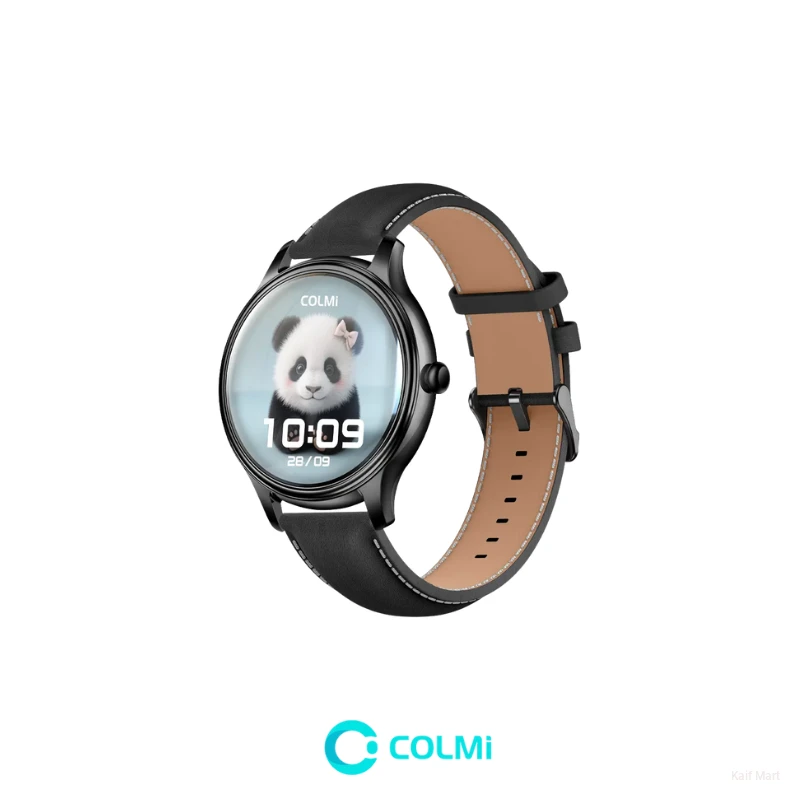 "Colmi L28 Women's Smartwach (Silicon+Leather Strap)"