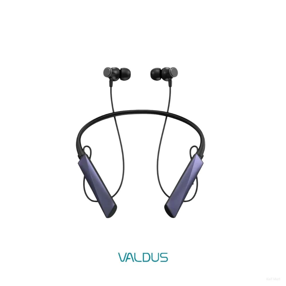 Valdus VS-73 Wireless Neckband | 100 Hours Playtime & LED Display