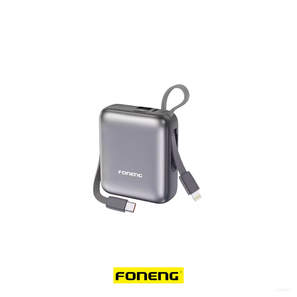 Foneng PX116 20,000mAh Power Bank | 22.5W Super-Fast Charging