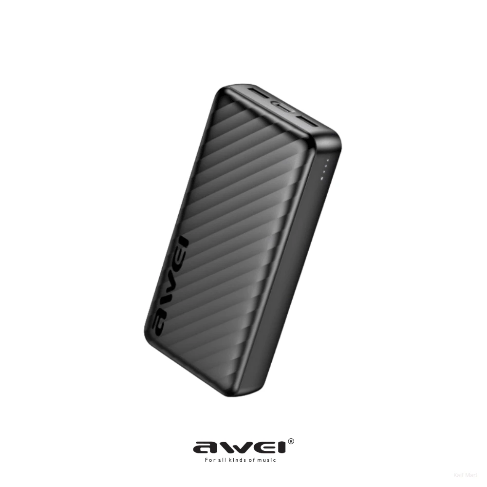 Awei P6K Pro 20000mAh Power Bank | 22.5W PD Super Fast Charging