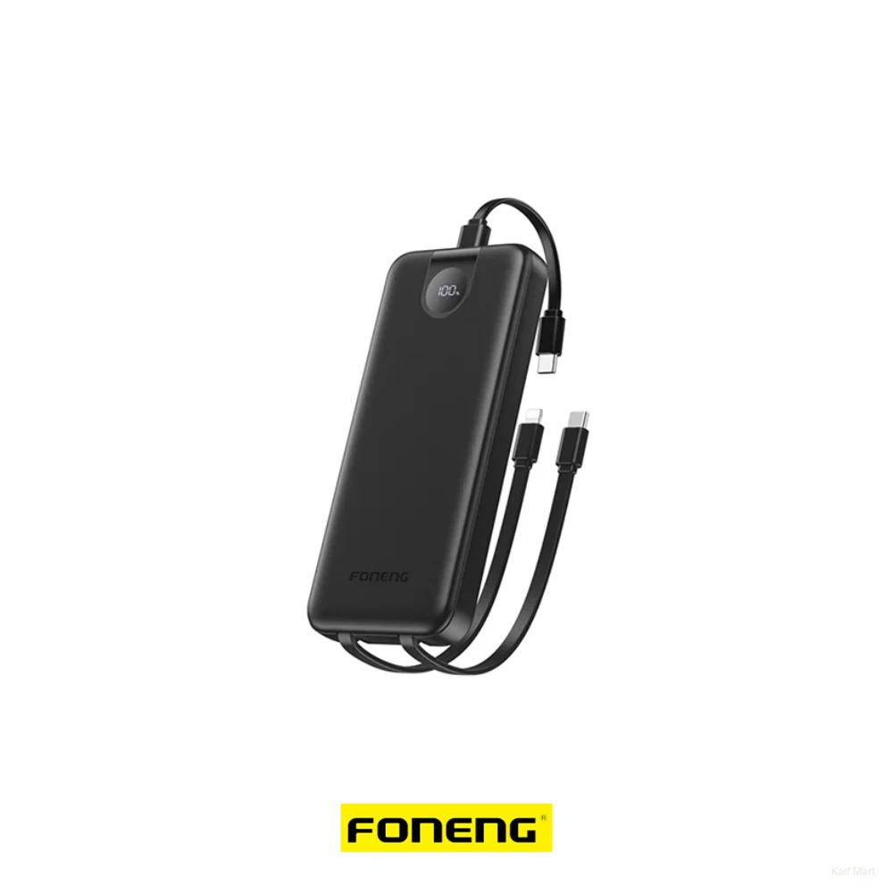 Foneng PX107 20,000mAh Power Bank | 22.5W Super-Fast Charging