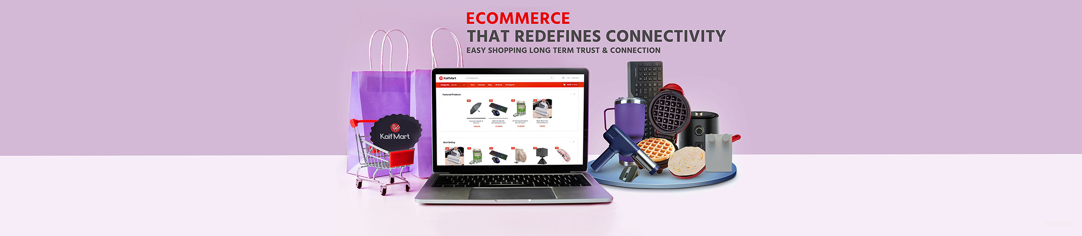 Kaif Mart - শপিং-এ আস্থা, সমাধান ও সম্পর্কে অবিচল! promo