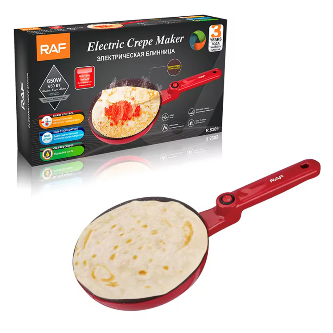 RAF Smart Control Non-stick Electric Crepe maker