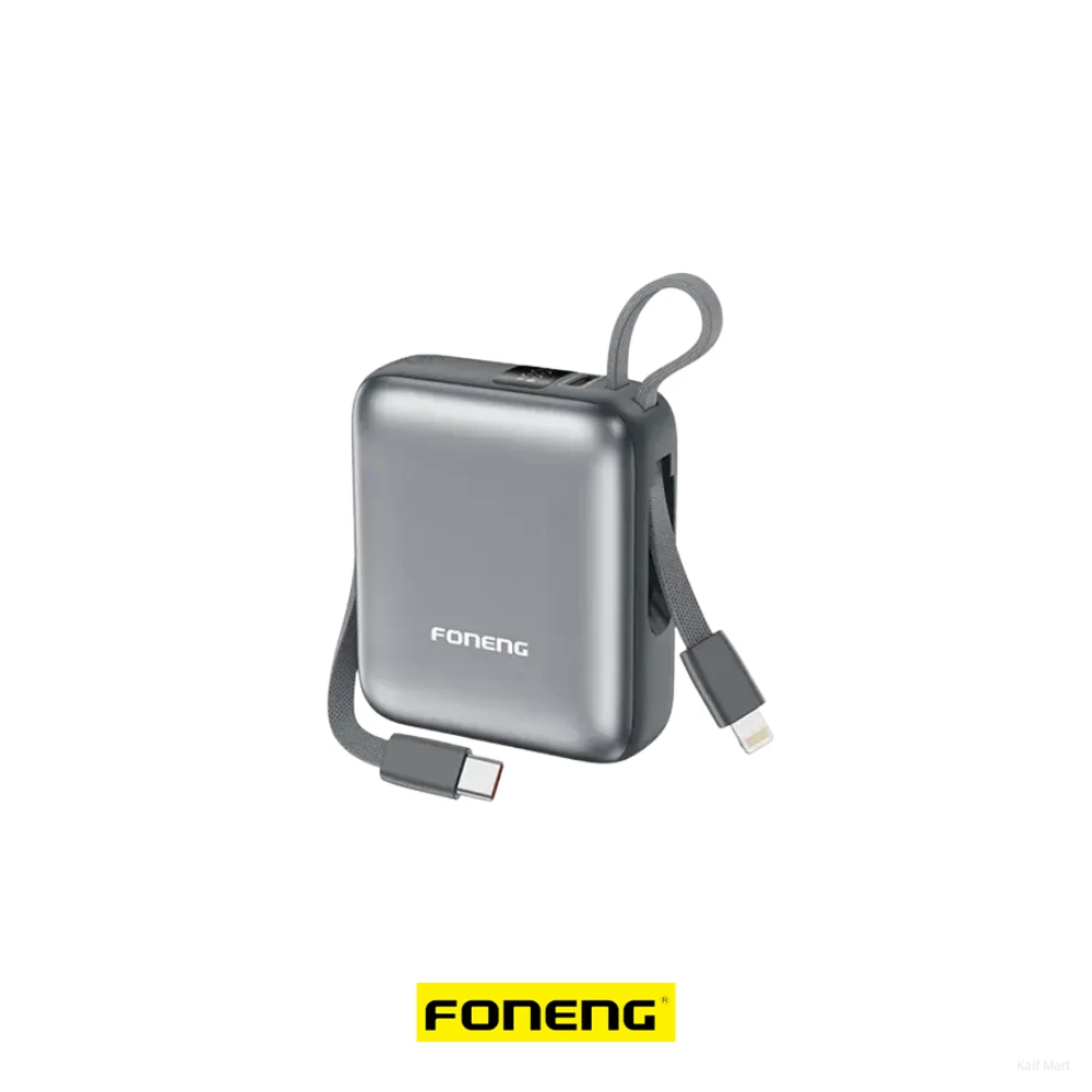 Foneng PX115 10,000mAh Mini Power Bank | 22.5W Super-Fast Charge