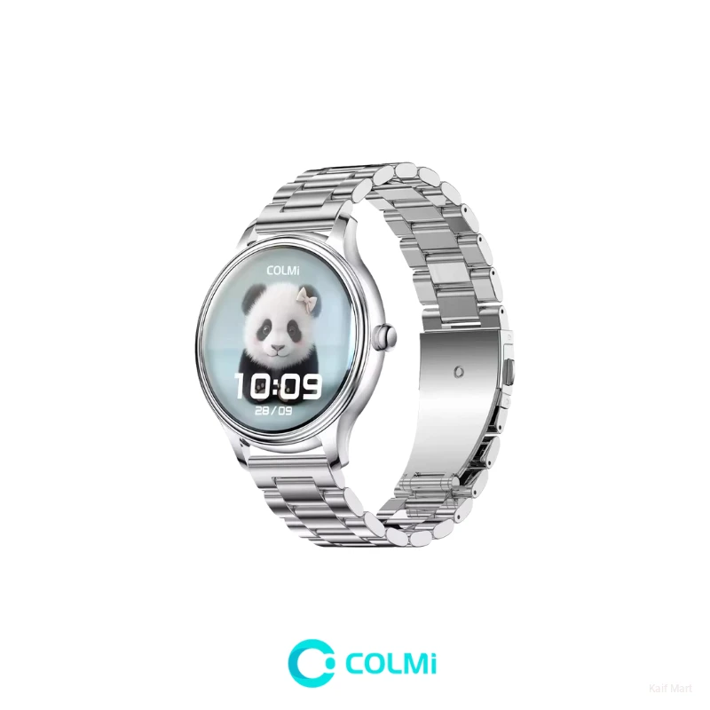 Colmi L28 Women's Smartwach (Silicon+Steel Strap)