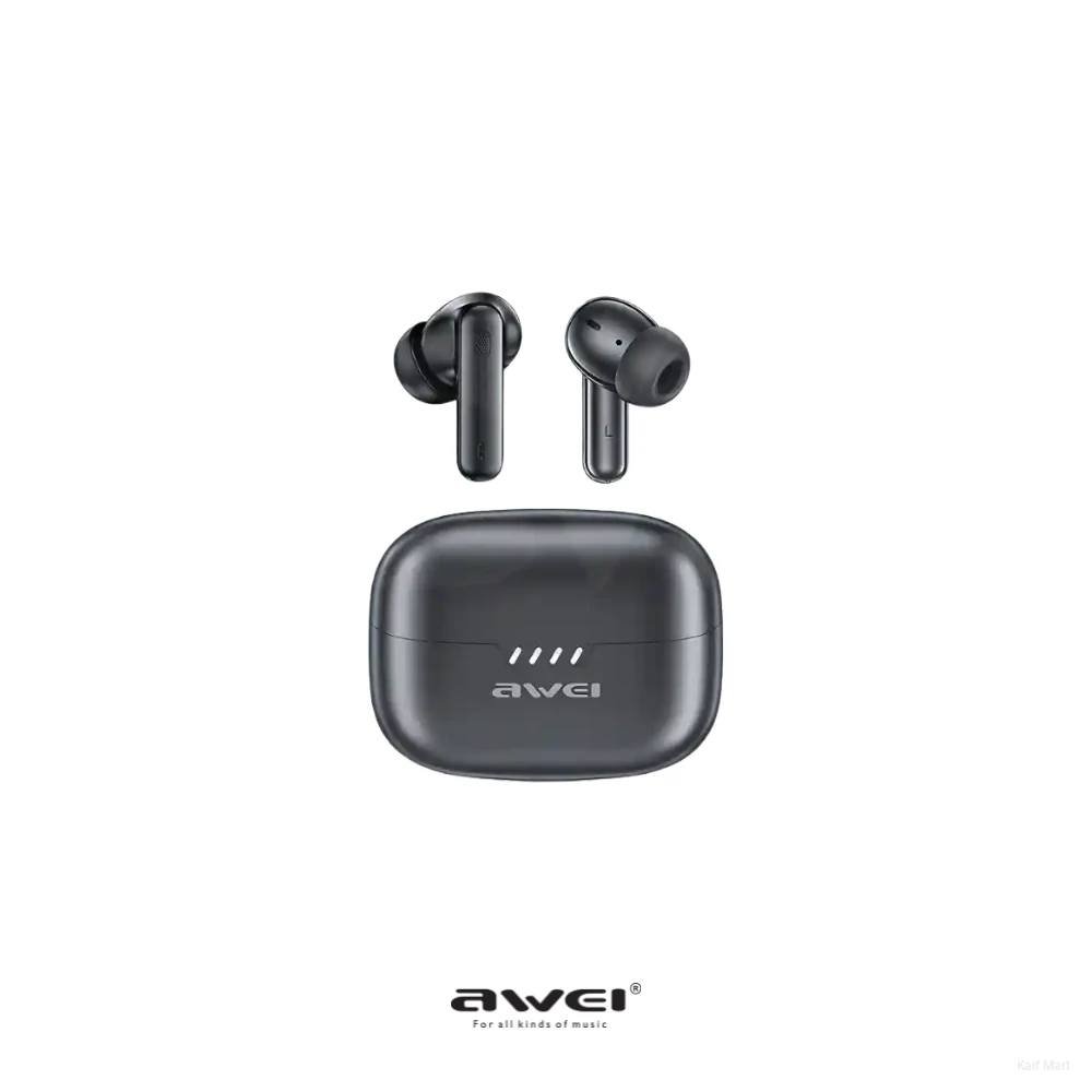 Awei TA12 ANC TWS Earbuds | Active Noise Cancellation & HiFi Sound