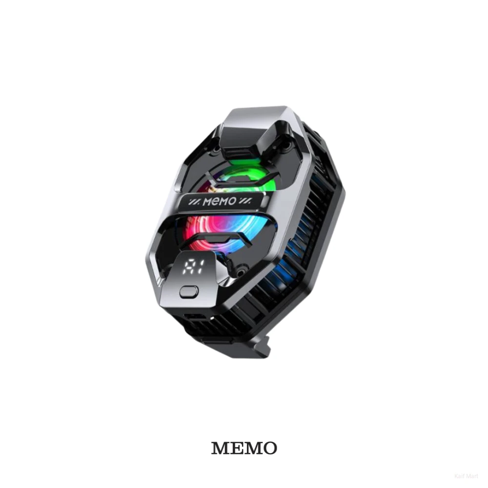 MEMO DL20 RGB Mobile Cooler | 27W Ultra-Power Semiconductor Fan