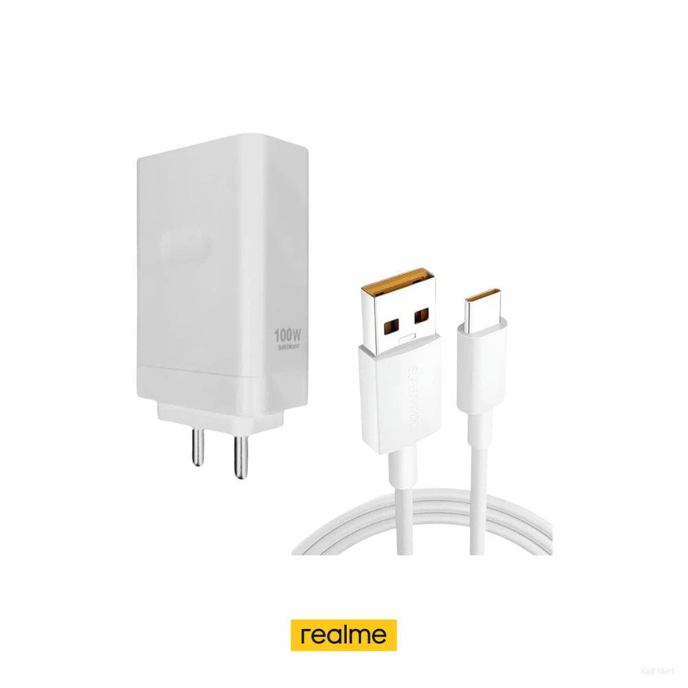 realme 100W SuperVOOC Charger | Ultra-Fast Flash Charge Adapter