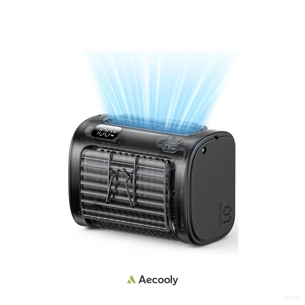 Aecooly Flow 01 9000mAh Waist Fan | High-Velocity 4-in-1 Cooling Fan