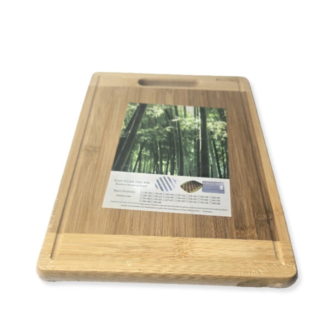 Bamboo Cutting and Choping Board with Handle-Large Size