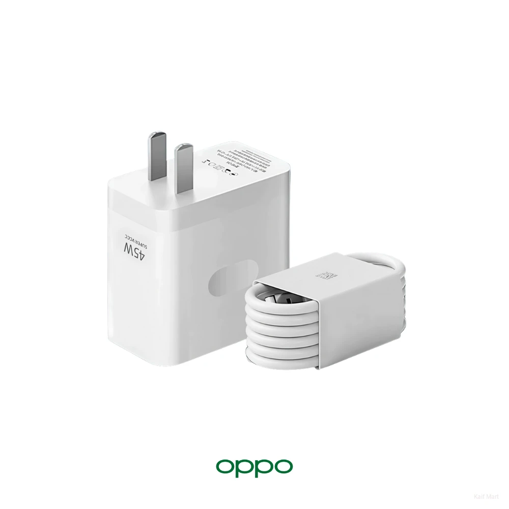 Oppo 45W SuperVOOC Flash Charger | Original USB-C Fast Charging