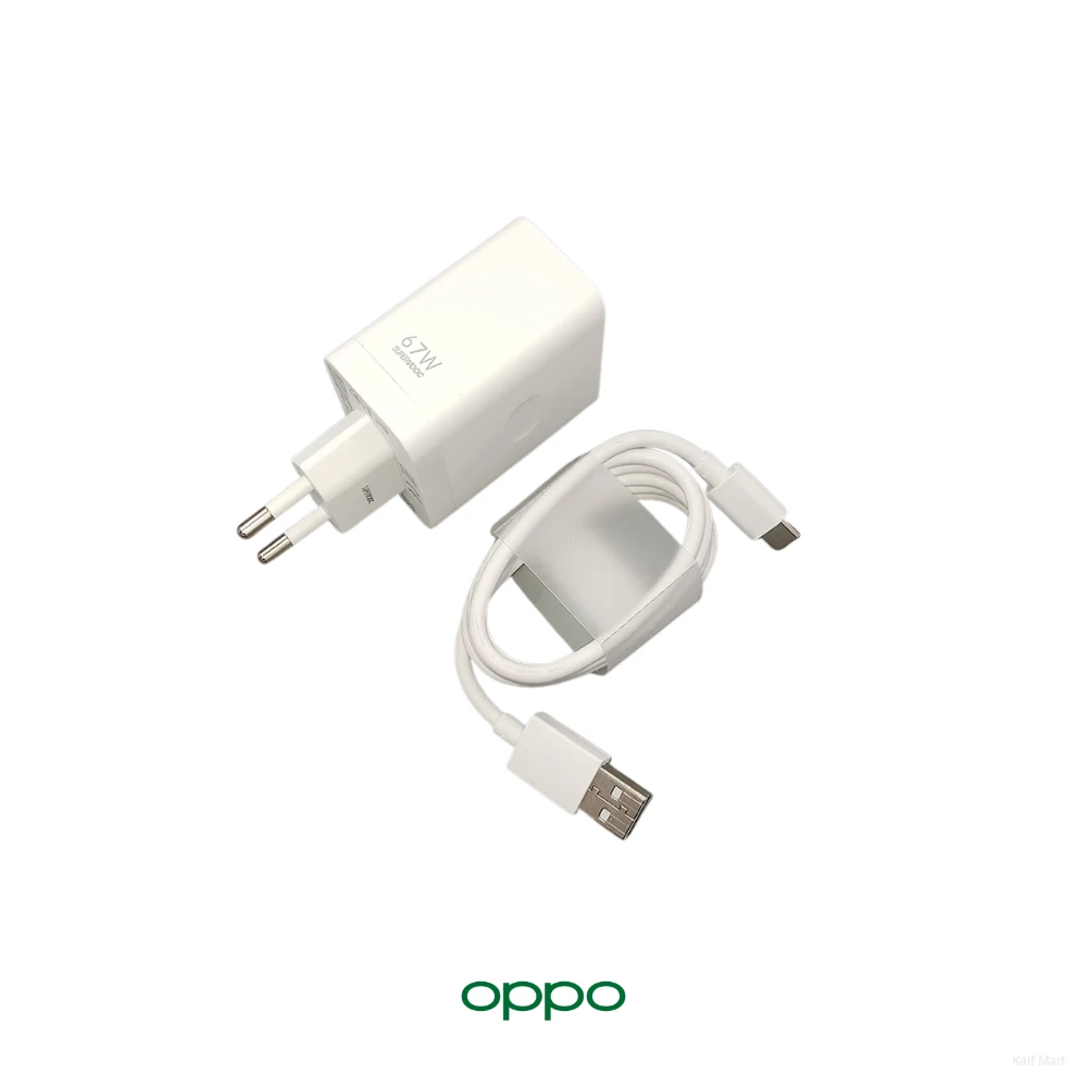 Oppo 67W SuperVOOC 2.0 Fast Charger | Original Flash Charging Adapter