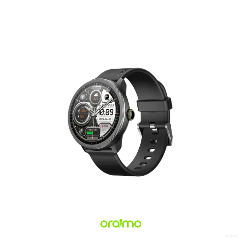 oraimo Watch 5R Smartwatch | 1.43" AMOLED & AI Voice Assistant