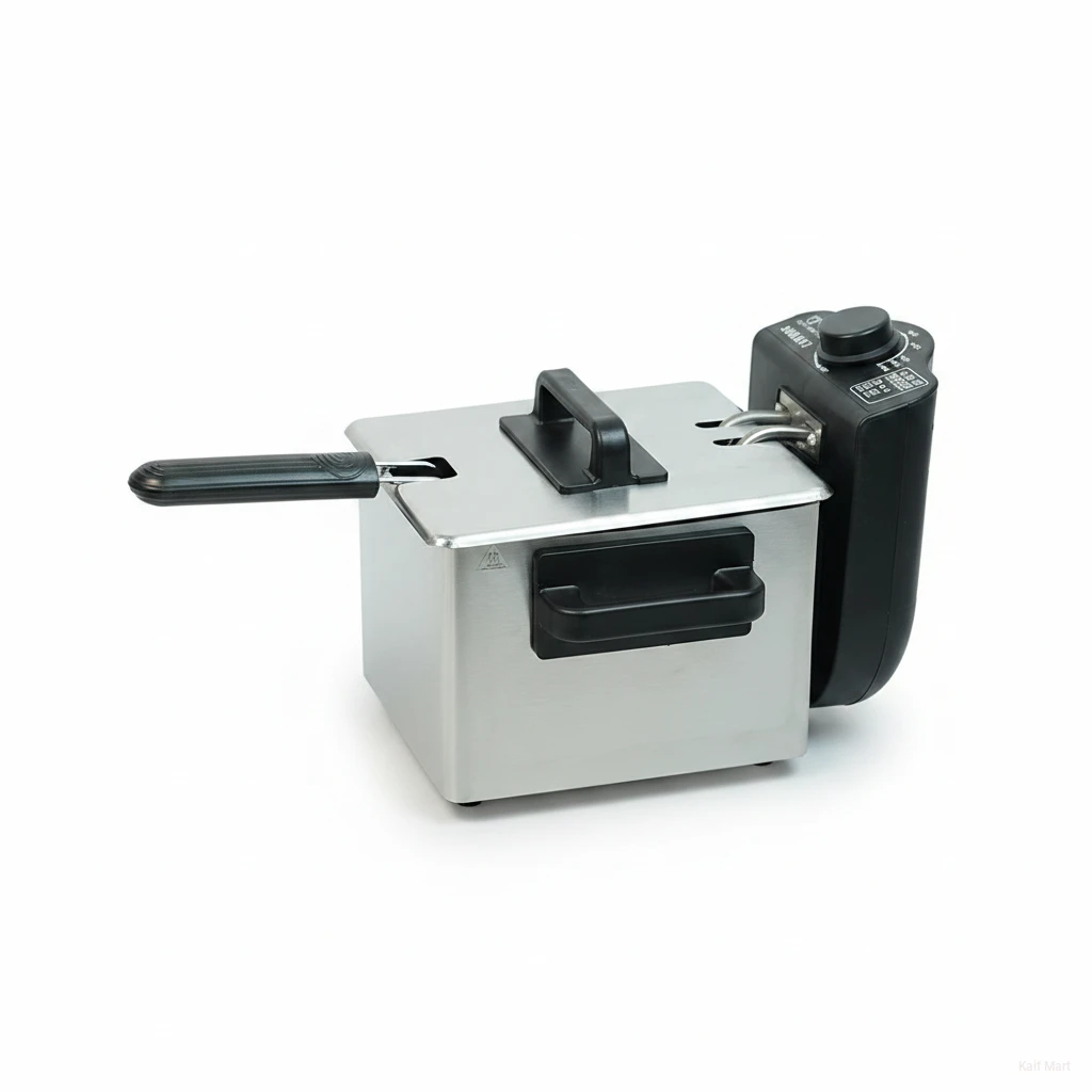 Sokany WJ-804 Electric Deep Fryer – 1.5L Compact Stainless Steel Mincer