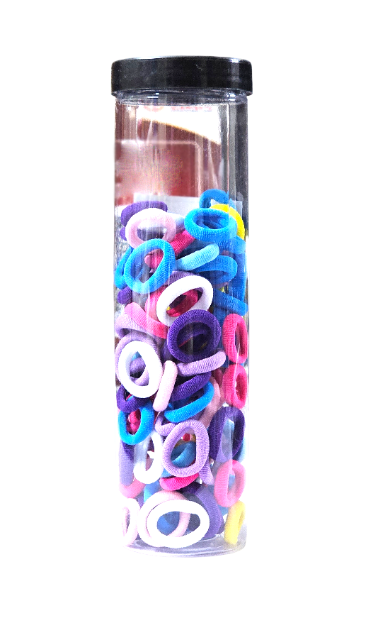 100 Pcs Colorful Rubber Hair Band Best Quality