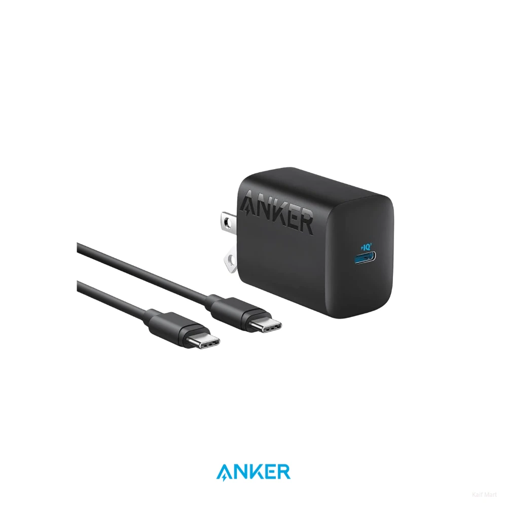 Anker 312 Charger 30W | USB-C Fast Charging for iPhone & Laptops