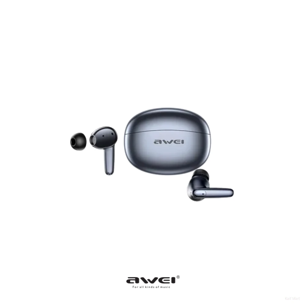 Awei T90 TWS Earbuds | ENC Noise Reduction & LED Display