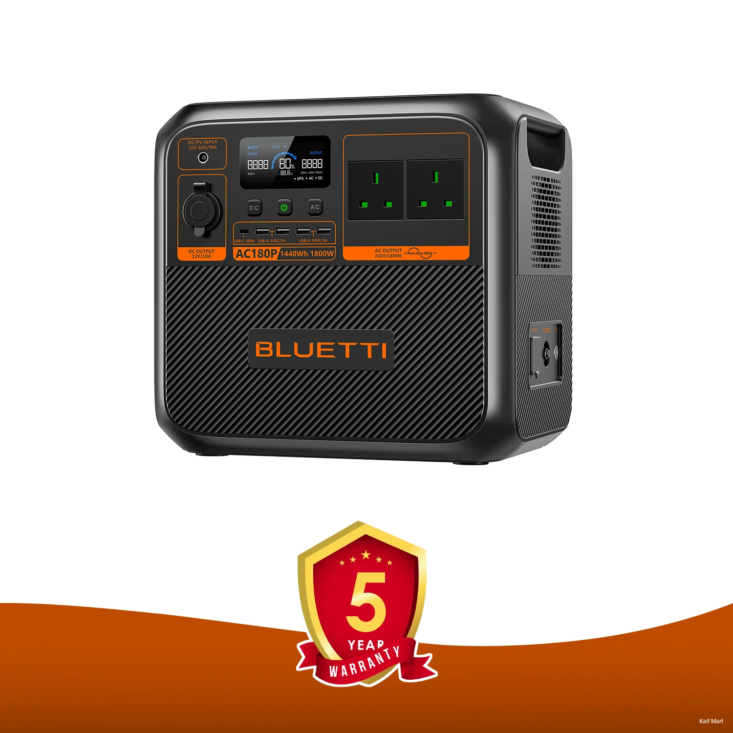 Bluetti Premium 150 (AC180P) Portable Power Station 1800W