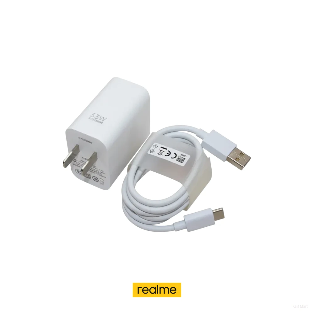 realme 33W SuperVOOC Charger | Official Fast Charging Adapter